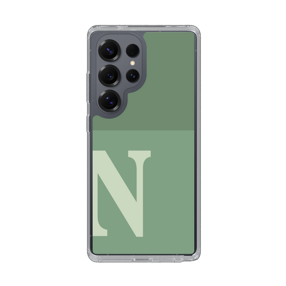 Slim Protection Case［ Original - initial two tone - N green ］