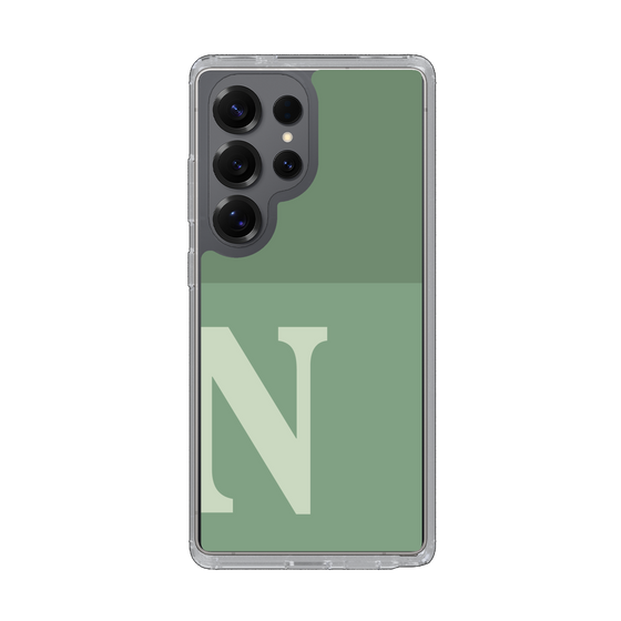 Slim Protection Case［ Original - initial two tone - N green ］