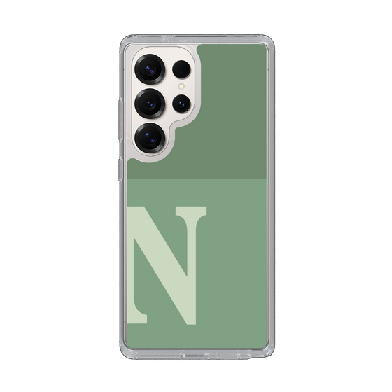 Slim Protection Case［ Original - initial two tone - N green ］