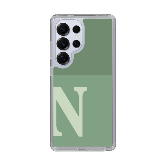Slim Protection Case［ Original - initial two tone - N green ］