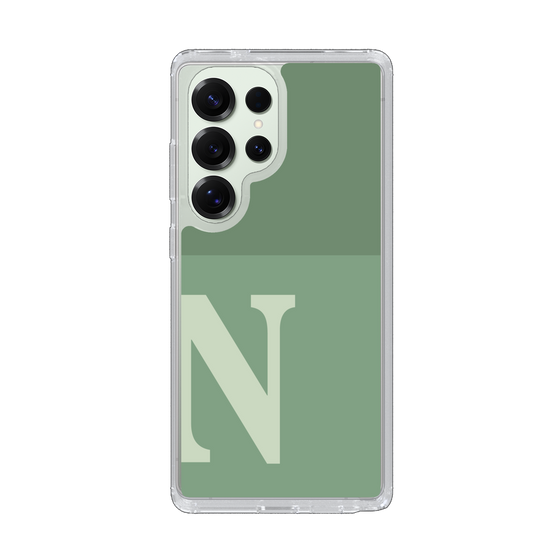 Slim Protection Case［ Original - initial two tone - N green ］