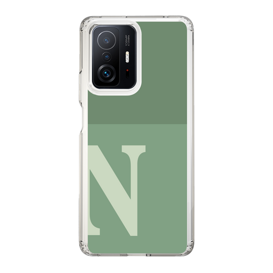 Slim Protection Case［ Original - initial two tone - N green ］