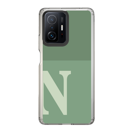 Slim Protection Case［ Original - initial two tone - N green ］