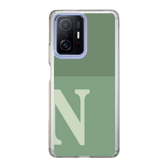Slim Protection Case［ Original - initial two tone - N green ］