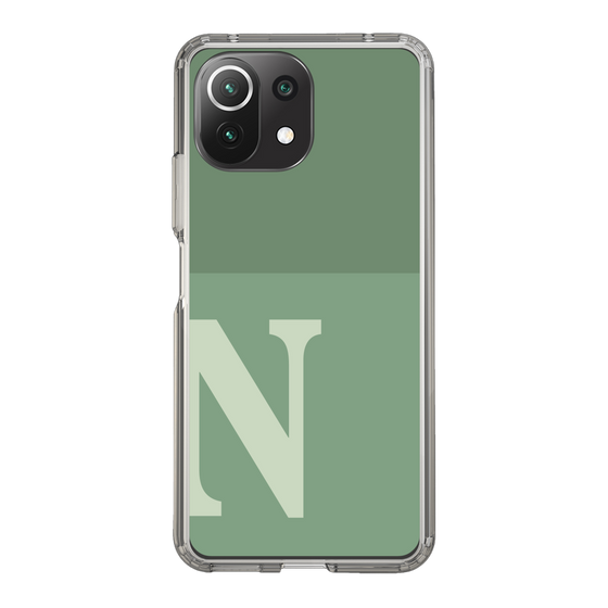Slim Protection Case［ Original - initial two tone - N green ］