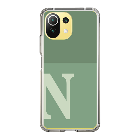 Slim Protection Case［ Original - initial two tone - N green ］