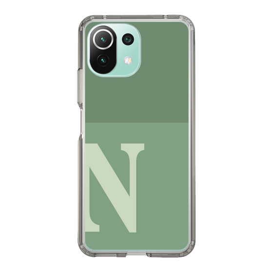 Slim Protection Case［ Original - initial two tone - N green ］