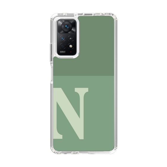 Slim Protection Case［ Original - initial two tone - N green ］