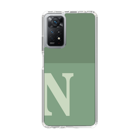 Slim Protection Case［ Original - initial two tone - N green ］