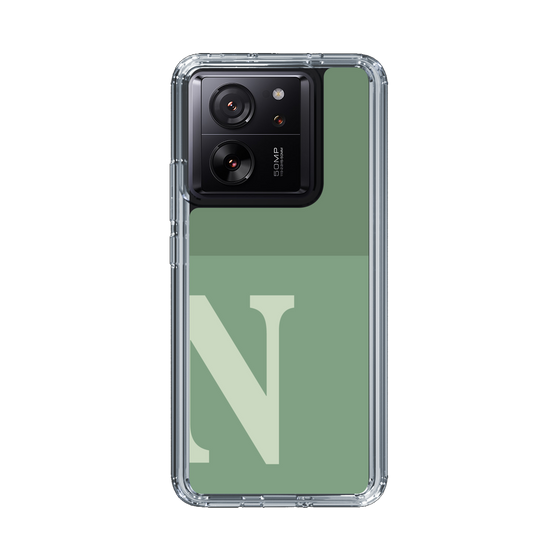 Slim Protection Case［ Original - initial two tone - N green ］