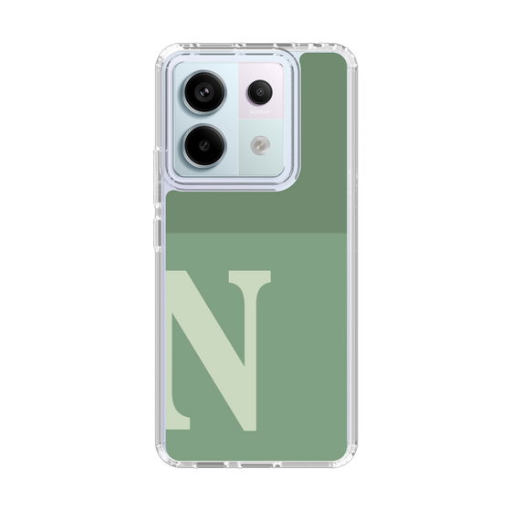 Slim Protection Case［ Original - initial two tone - N green ］