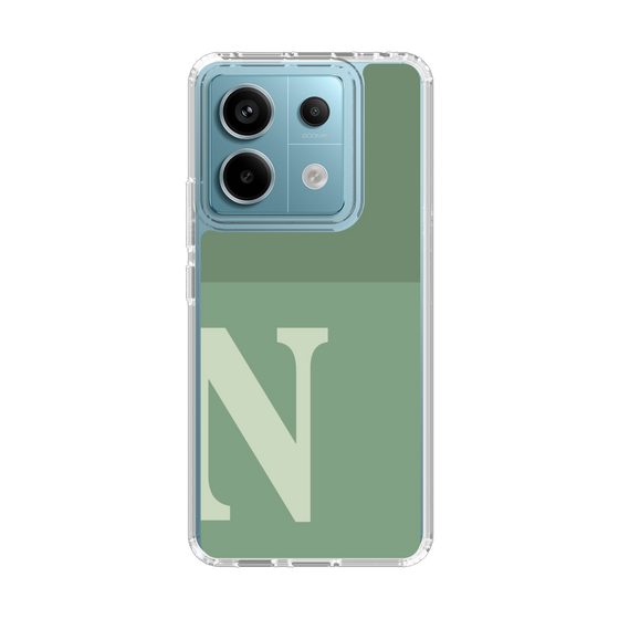 Slim Protection Case［ Original - initial two tone - N green ］