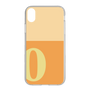 Slim Protection Case［ Original - initial two tone - O orange ］