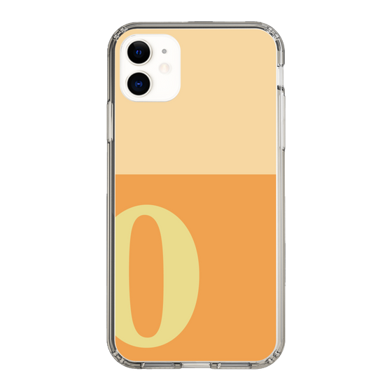 Slim Protection Case［ Original - initial two tone - O orange ］