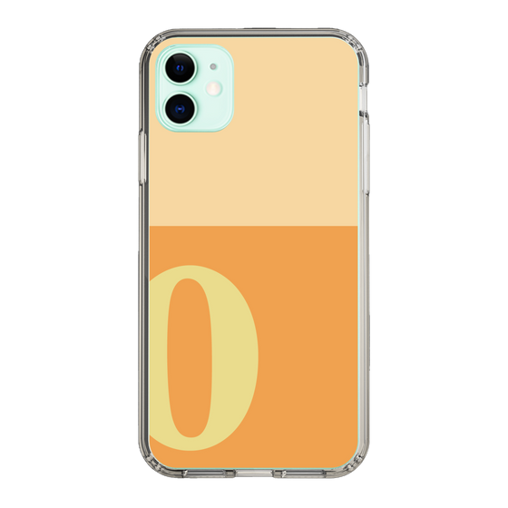 Slim Protection Case［ Original - initial two tone - O orange ］
