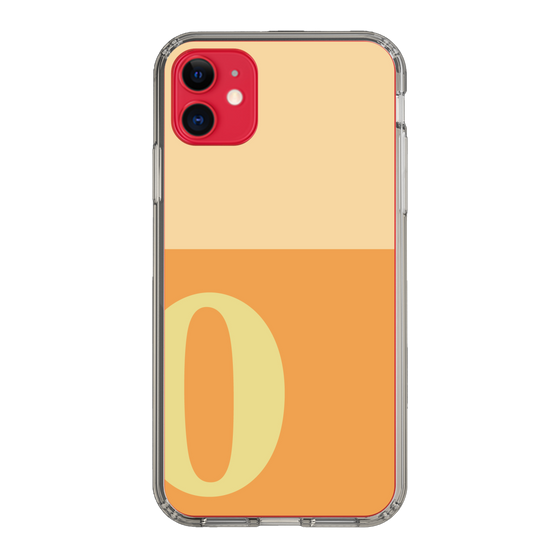Slim Protection Case［ Original - initial two tone - O orange ］