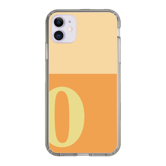 Slim Protection Case［ Original - initial two tone - O orange ］