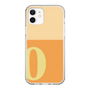 Slim Protection Case［ Original - initial two tone - O orange ］