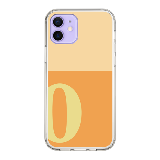 Slim Protection Case［ Original - initial two tone - O orange ］