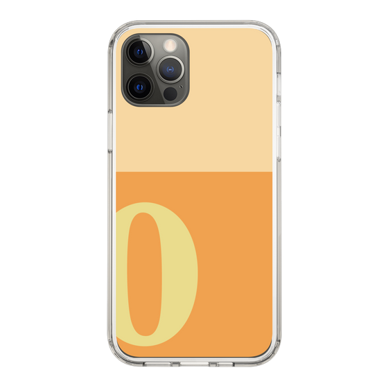 Slim Protection Case［ Original - initial two tone - O orange ］
