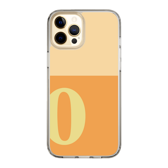 Slim Protection Case［ Original - initial two tone - O orange ］