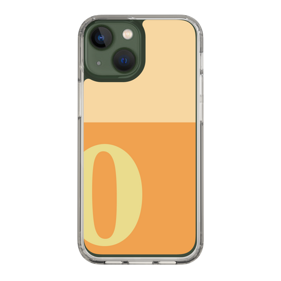 Slim Protection Case［ Original - initial two tone - O orange ］