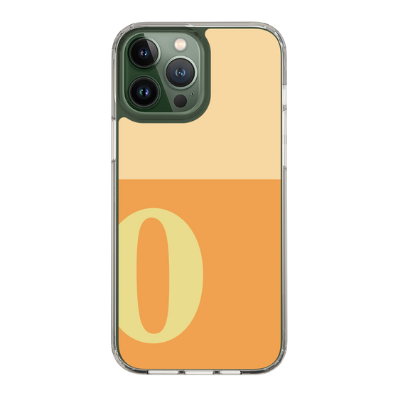 Slim Protection Case［ Original - initial two tone - O orange ］