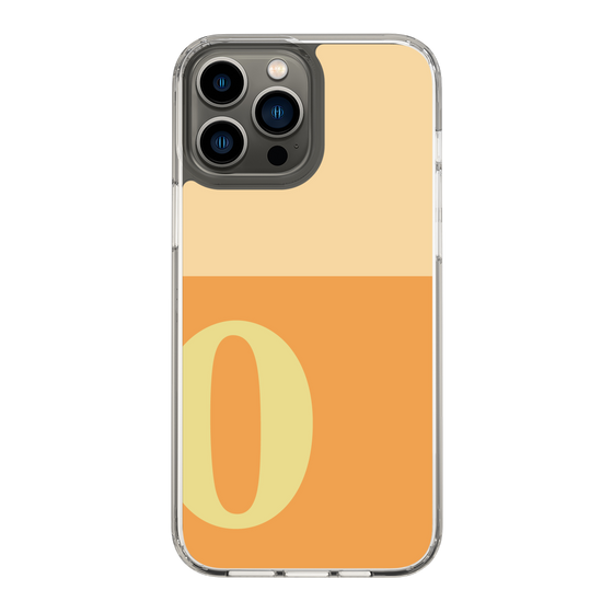 Slim Protection Case［ Original - initial two tone - O orange ］
