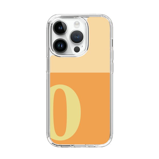 Slim Protection Case［ Original - initial two tone - O orange ］
