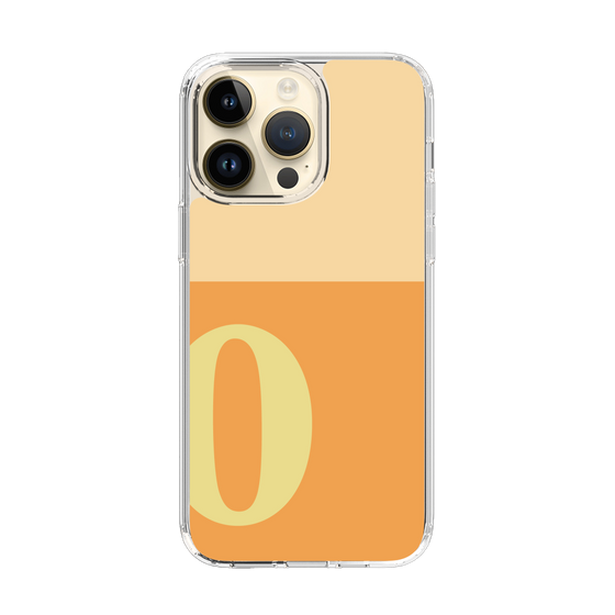 Slim Protection Case［ Original - initial two tone - O orange ］