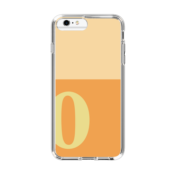 Slim Protection Case［ Original - initial two tone - O orange ］