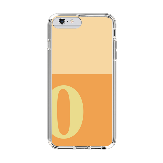 Slim Protection Case［ Original - initial two tone - O orange ］