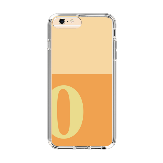 Slim Protection Case［ Original - initial two tone - O orange ］