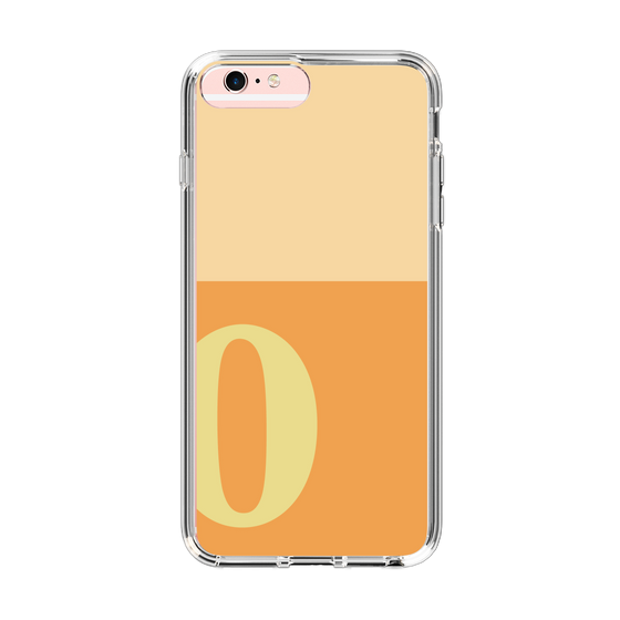 Slim Protection Case［ Original - initial two tone - O orange ］