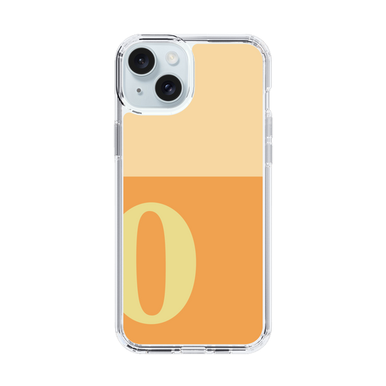 Slim Protection Case［ Original - initial two tone - O orange ］
