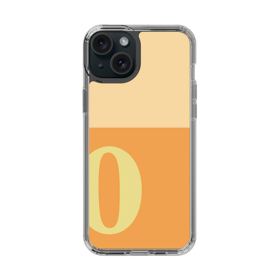 Slim Protection Case［ Original - initial two tone - O orange ］