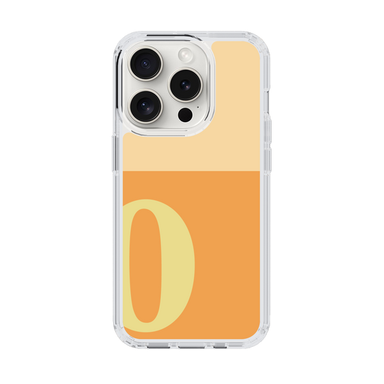 Slim Protection Case［ Original - initial two tone - O orange ］