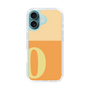 Slim Protection Case［ オリジナル - initial two tone - O orange ］