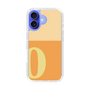 Slim Protection Case［ オリジナル - initial two tone - O orange ］