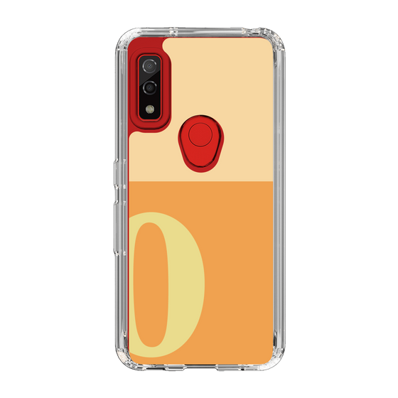 Slim Protection Case［ Original - initial two tone - O orange ］