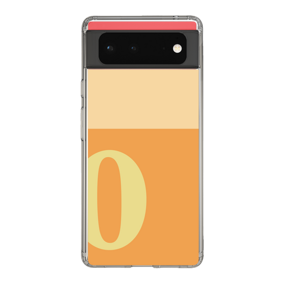 Slim Protection Case［ Original - initial two tone - O orange ］