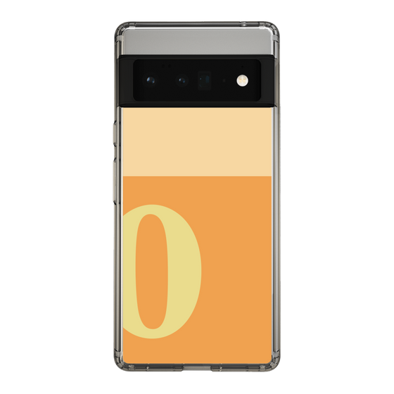 Slim Protection Case［ Original - initial two tone - O orange ］