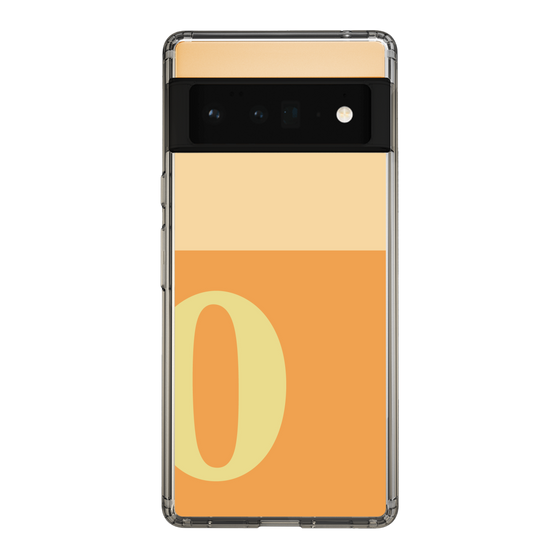 Slim Protection Case［ Original - initial two tone - O orange ］