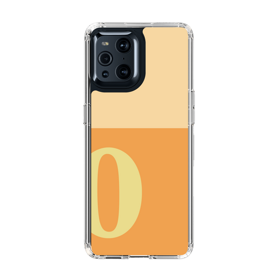 Slim Protection Case［ Original - initial two tone - O orange ］