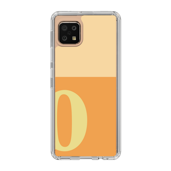 Slim Protection Case［ Original - initial two tone - O orange ］