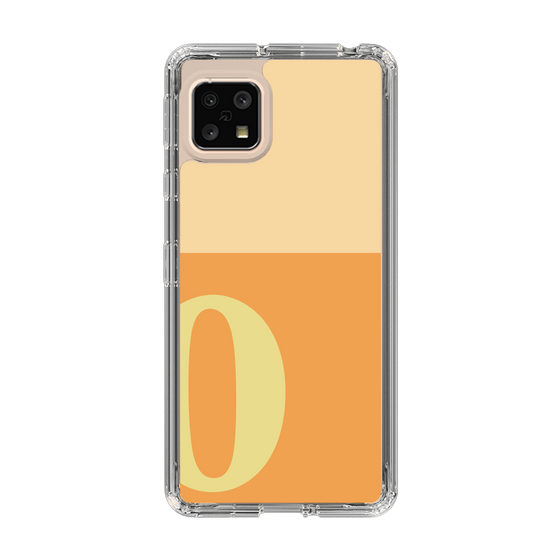 Slim Protection Case［ Original - initial two tone - O orange ］