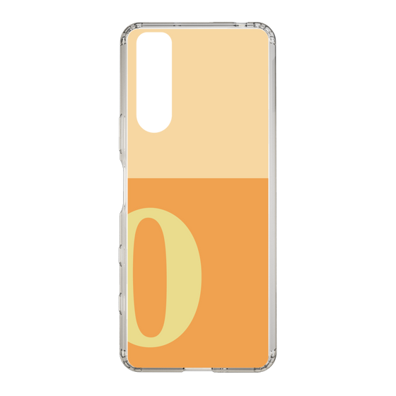 Slim Protection Case［ Original - initial two tone - O orange ］