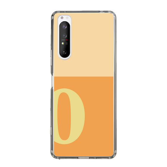 Slim Protection Case［ Original - initial two tone - O orange ］