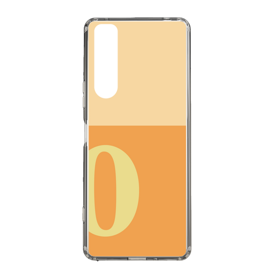 Slim Protection Case［ Original - initial two tone - O orange ］