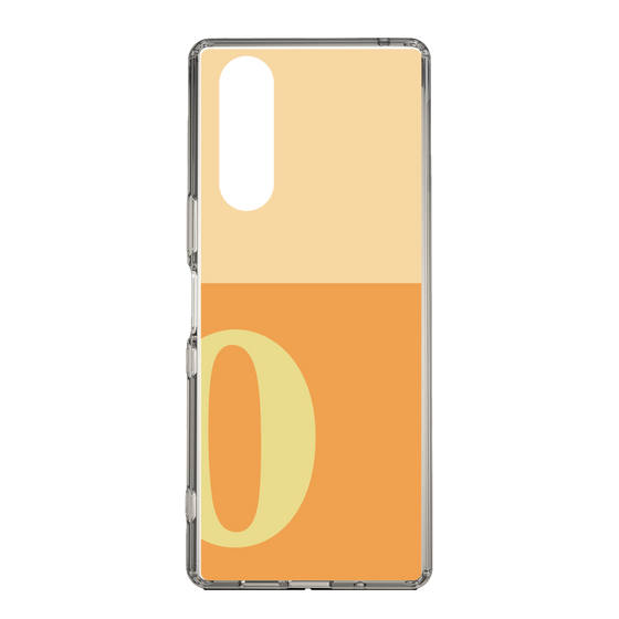 Slim Protection Case［ Original - initial two tone - O orange ］